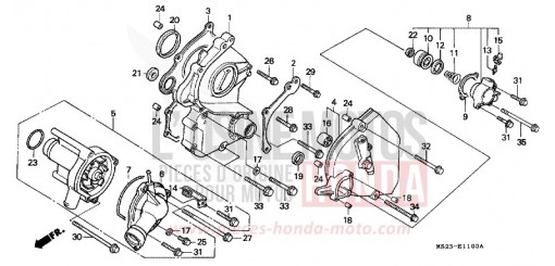 POMPE A EAU CBR1000FM de 1991